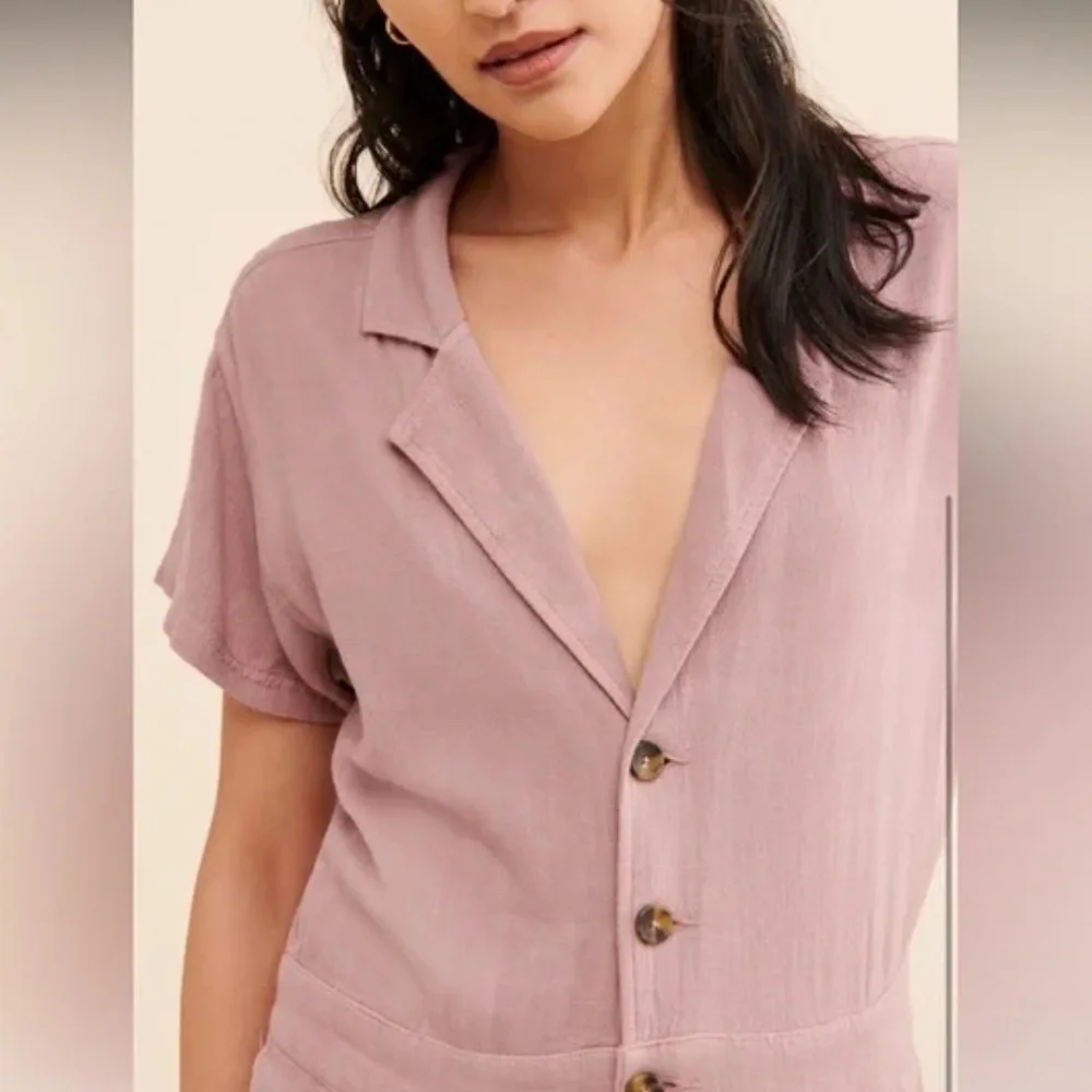 FREE PEOPLE Margot Coverall Jumpsuit - EUC